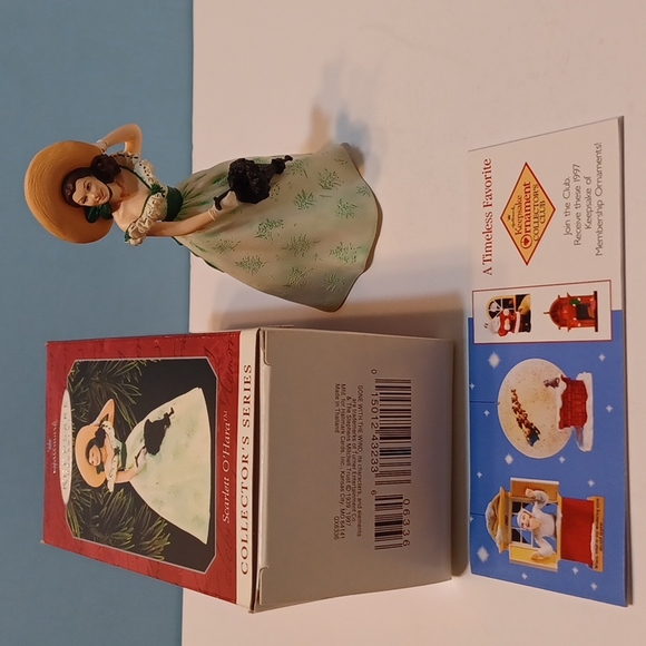 Hallmark Keepsake Ornament Scarlet O'Hara Collector's Series Gone with the Wind - Picture 16 of 16